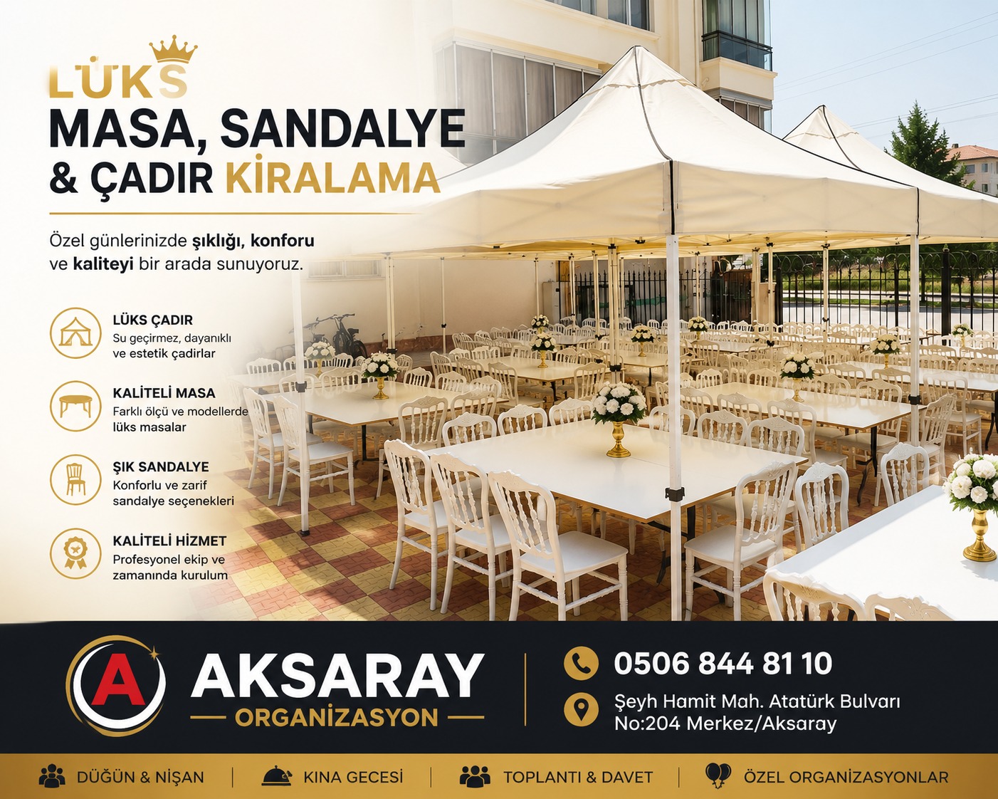 Aksaray Organizasyon | Aksaray Düğün Organizasyon